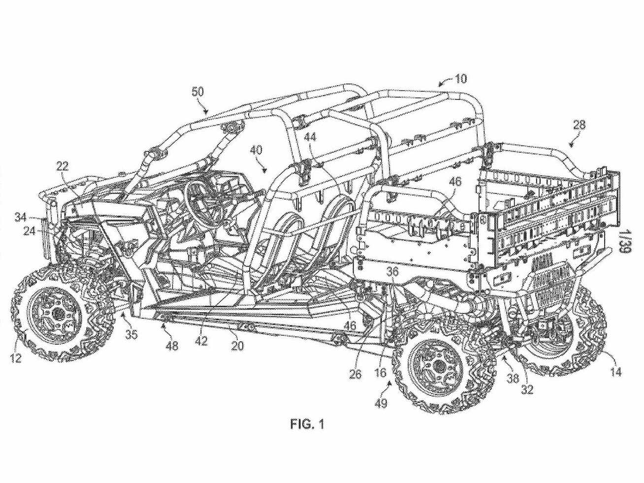 polaris ranger 1000 parts diagram