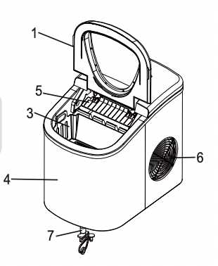 frigidaire efic123 ss parts diagram