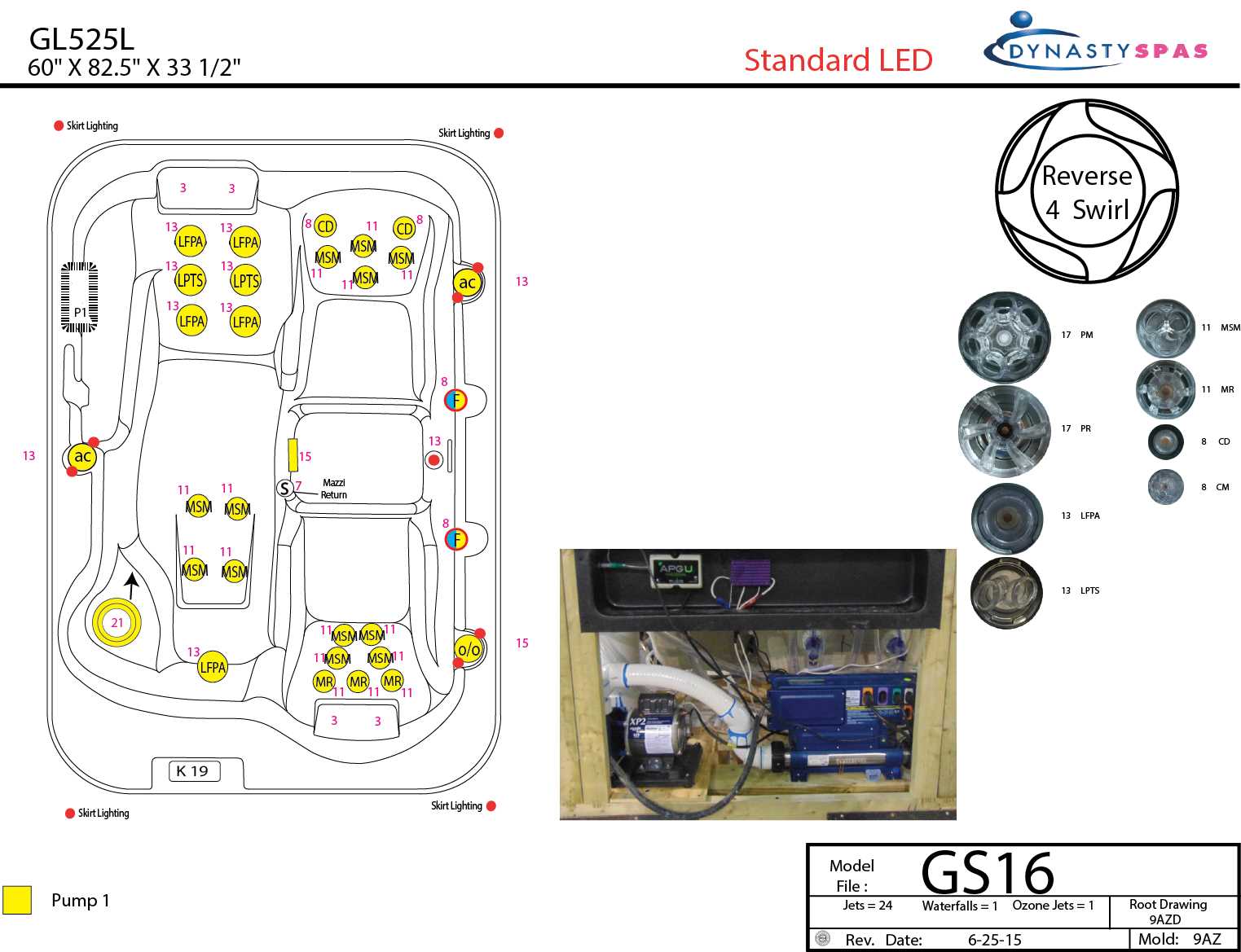 artesian spa parts diagram