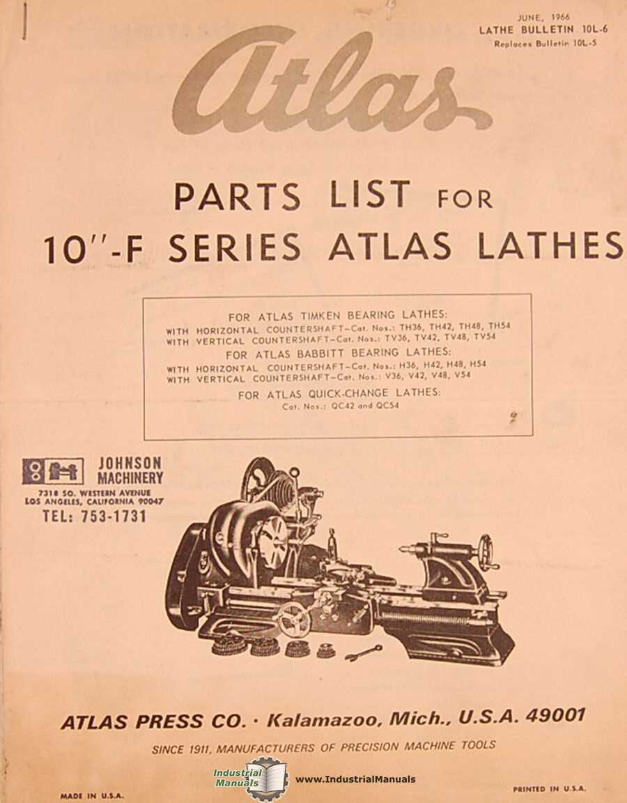 atlas lathe parts diagram