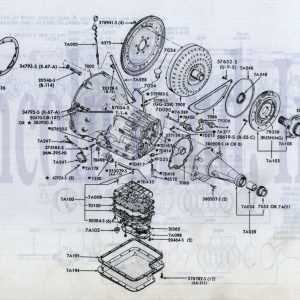 automatic transmission parts diagram