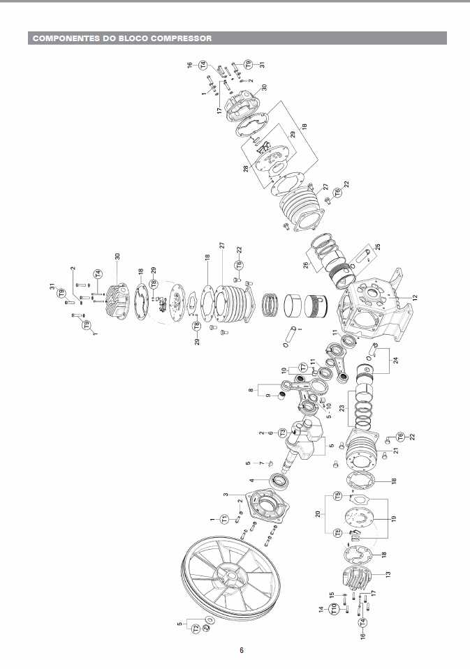 puma air compressor parts diagram