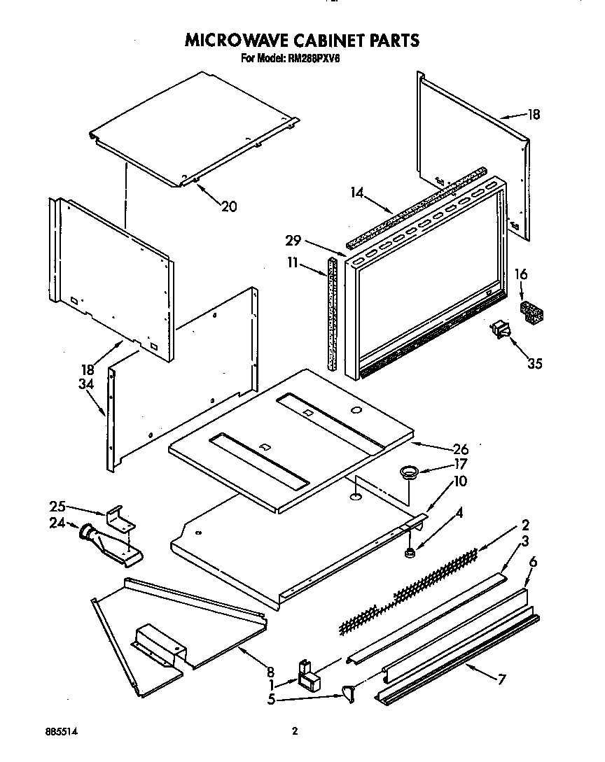 whirlpool electric range parts diagram