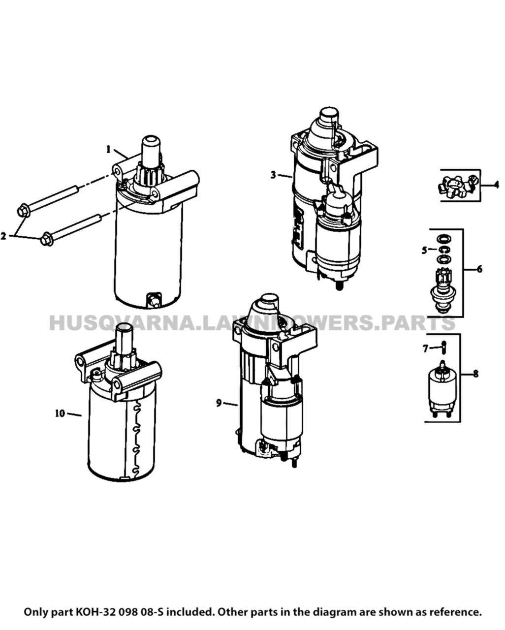 husqvarna lgt2654 parts diagram