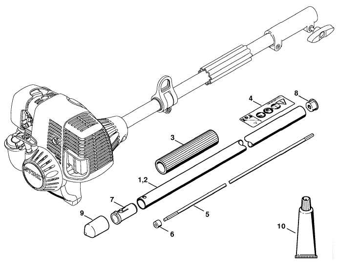 stihl ht 101 parts diagram