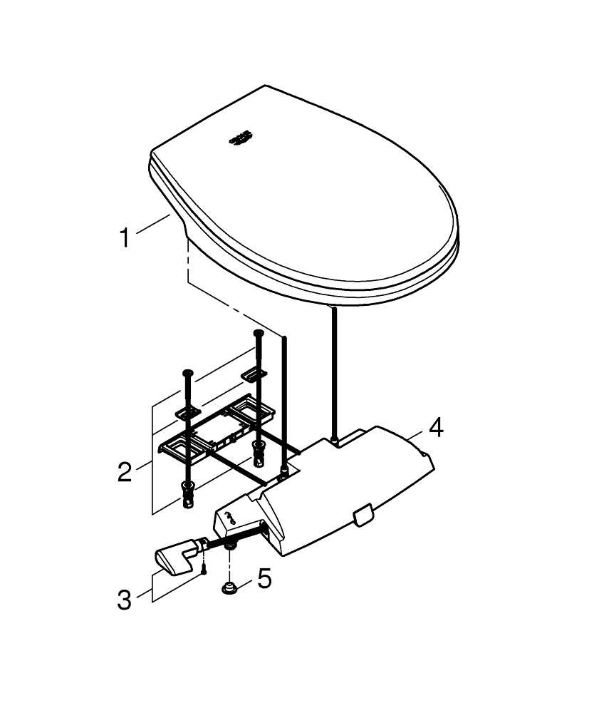 bidet parts diagram