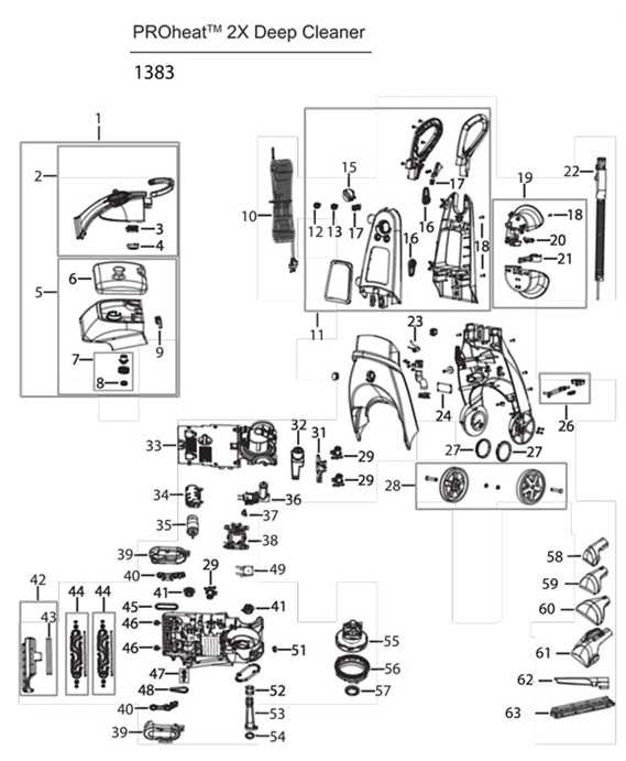 bissell parts diagram