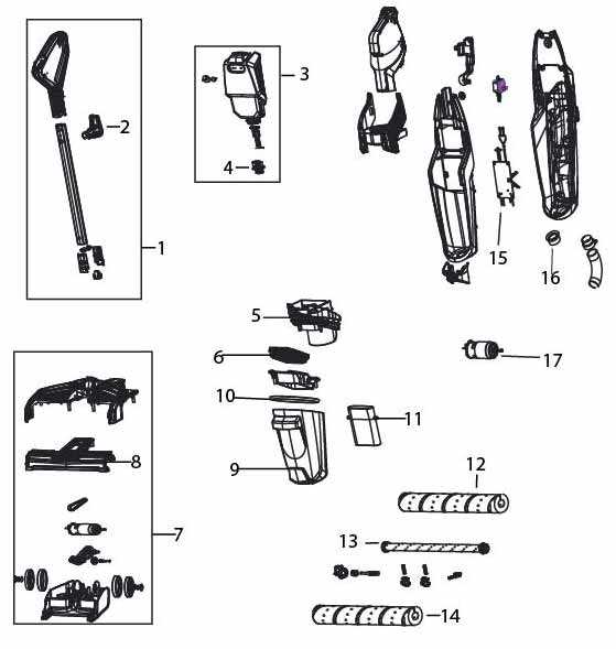 bissell parts diagram