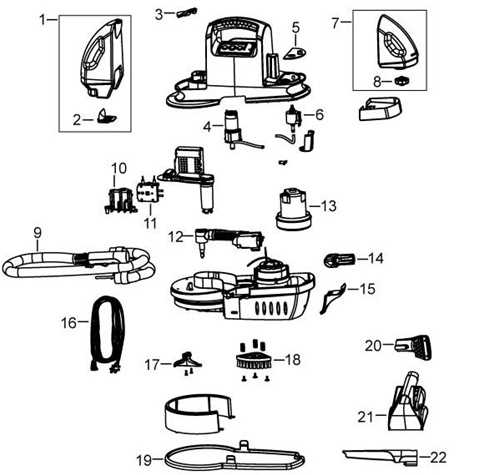 bissell proheat pet parts diagram