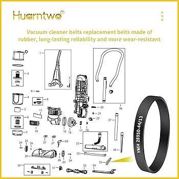 bissell vacuum cleaner parts diagram