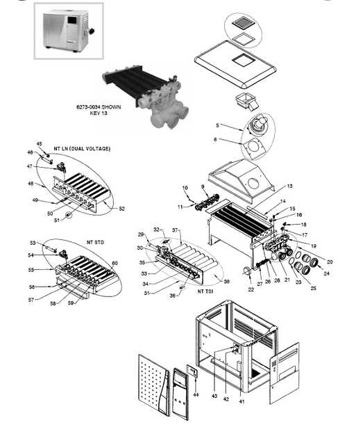 pentair mastertemp 125 parts diagram