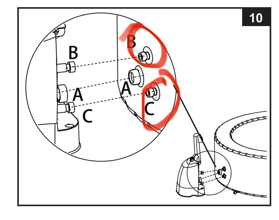 intex pure spa parts diagram