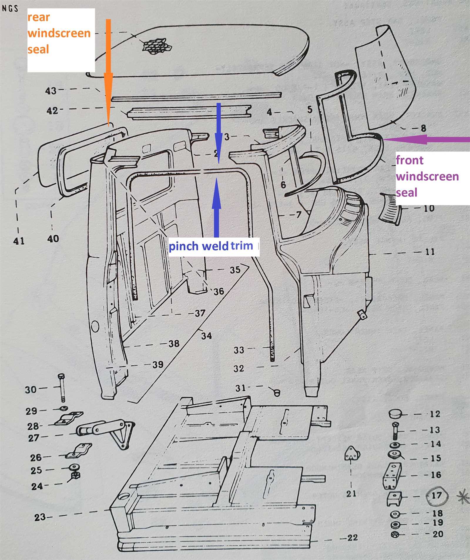 international truck parts diagram