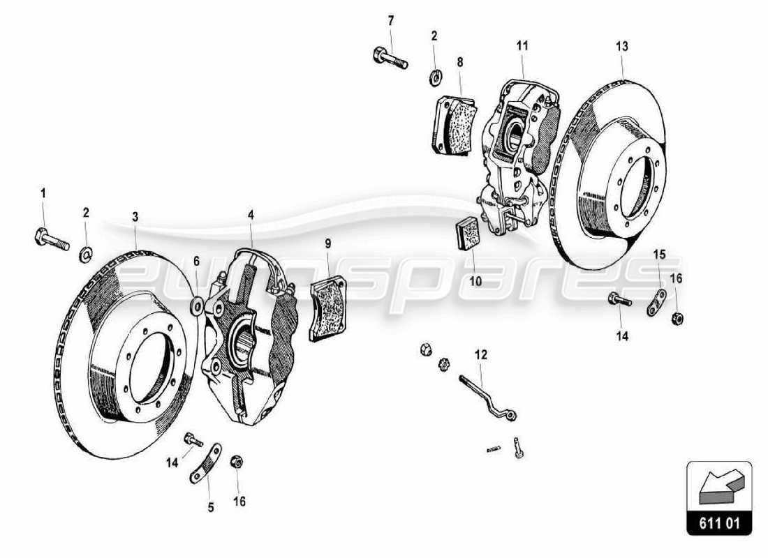 brake parts diagram