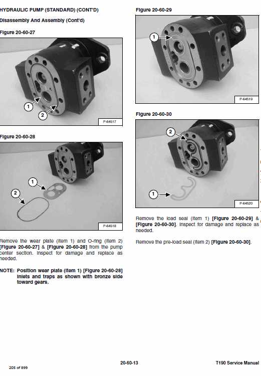 bobcat t190 parts diagram