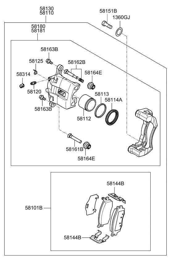 boot parts diagram