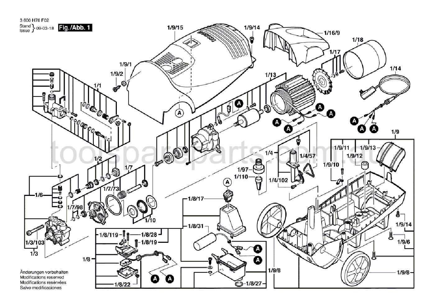 bosch aquastar 125b parts diagram