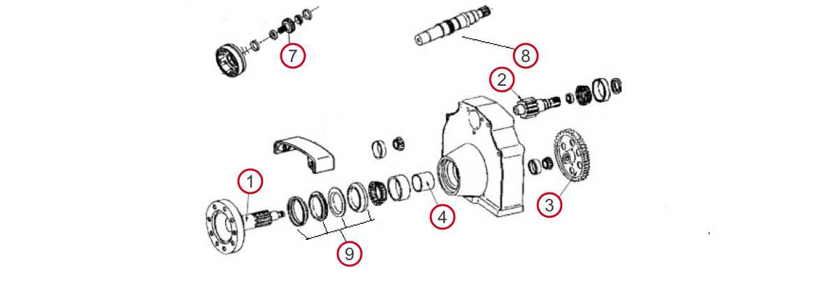 john deere 450c parts diagram