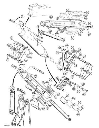 case 580k backhoe parts diagram