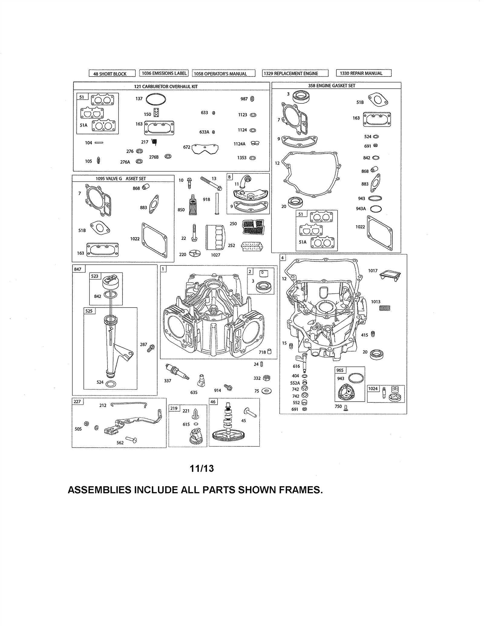 briggs and stratton 1022 snowblower parts diagram