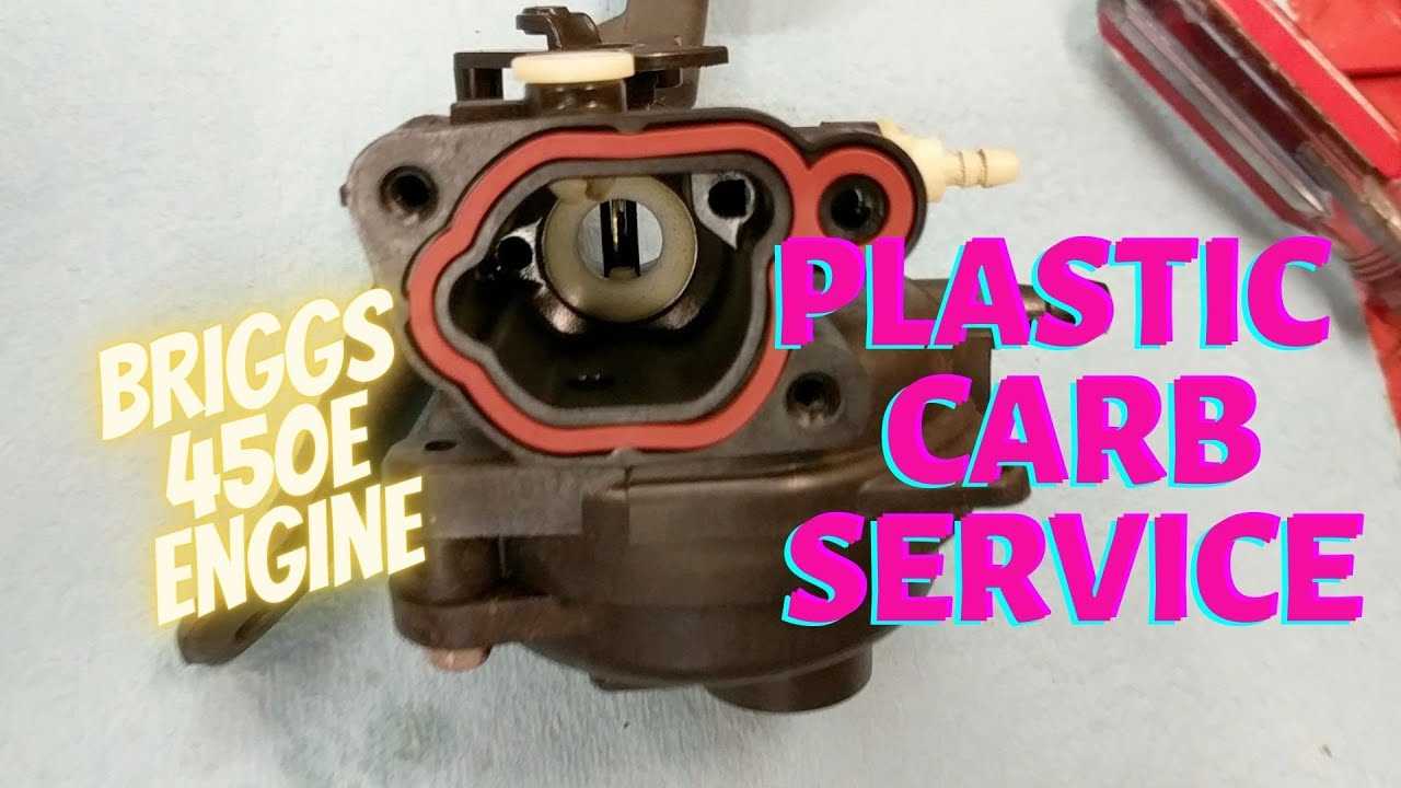 briggs and stratton plastic carburetor parts diagram