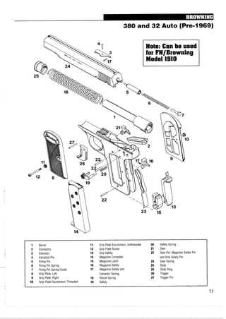 browning citori parts diagram