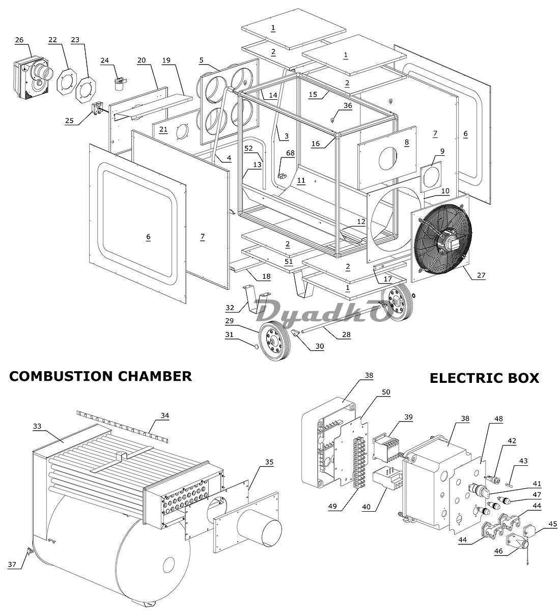 bryant furnace parts diagram