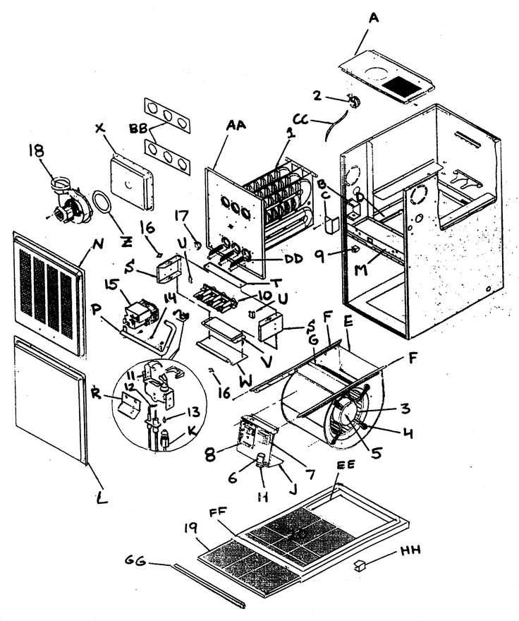 bryant furnace parts diagram