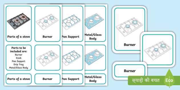 stove parts diagram