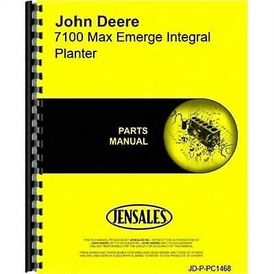 john deere 7100 planter parts diagram