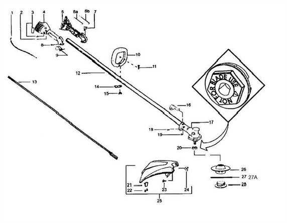 craftsman 25cc weed eater parts diagram