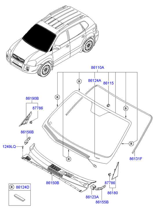 car window parts diagram