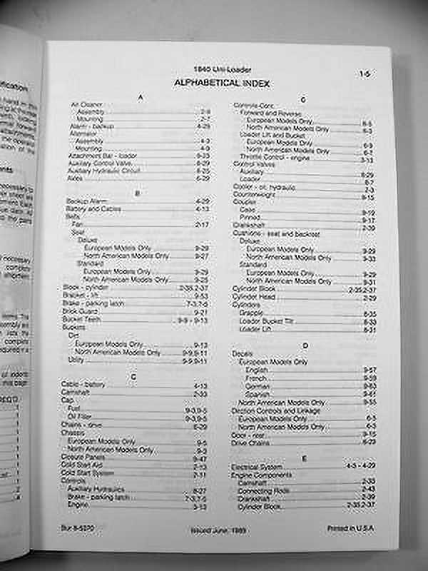 case 1840 parts diagram