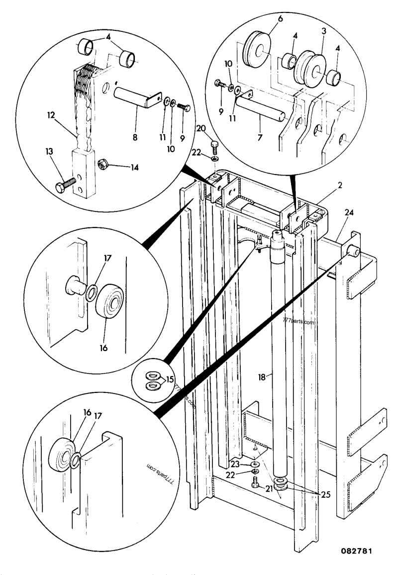 cat forklift parts diagram