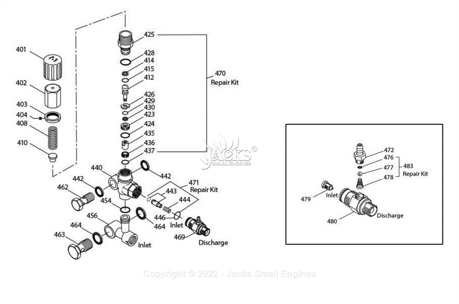 cat pressure washer pump parts diagram