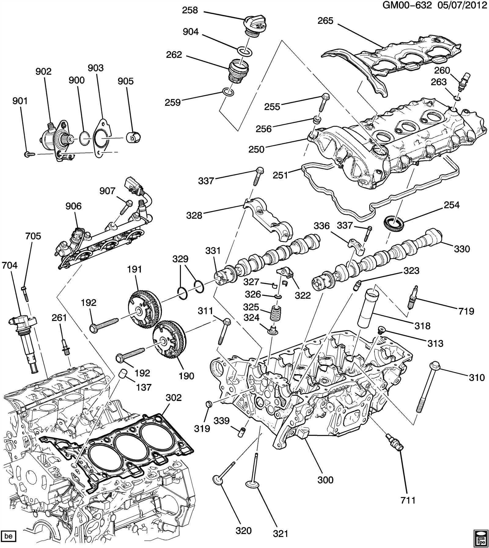 2014 chevy impala parts diagram