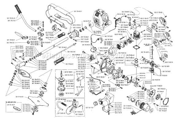 husqvarna 130l parts diagram