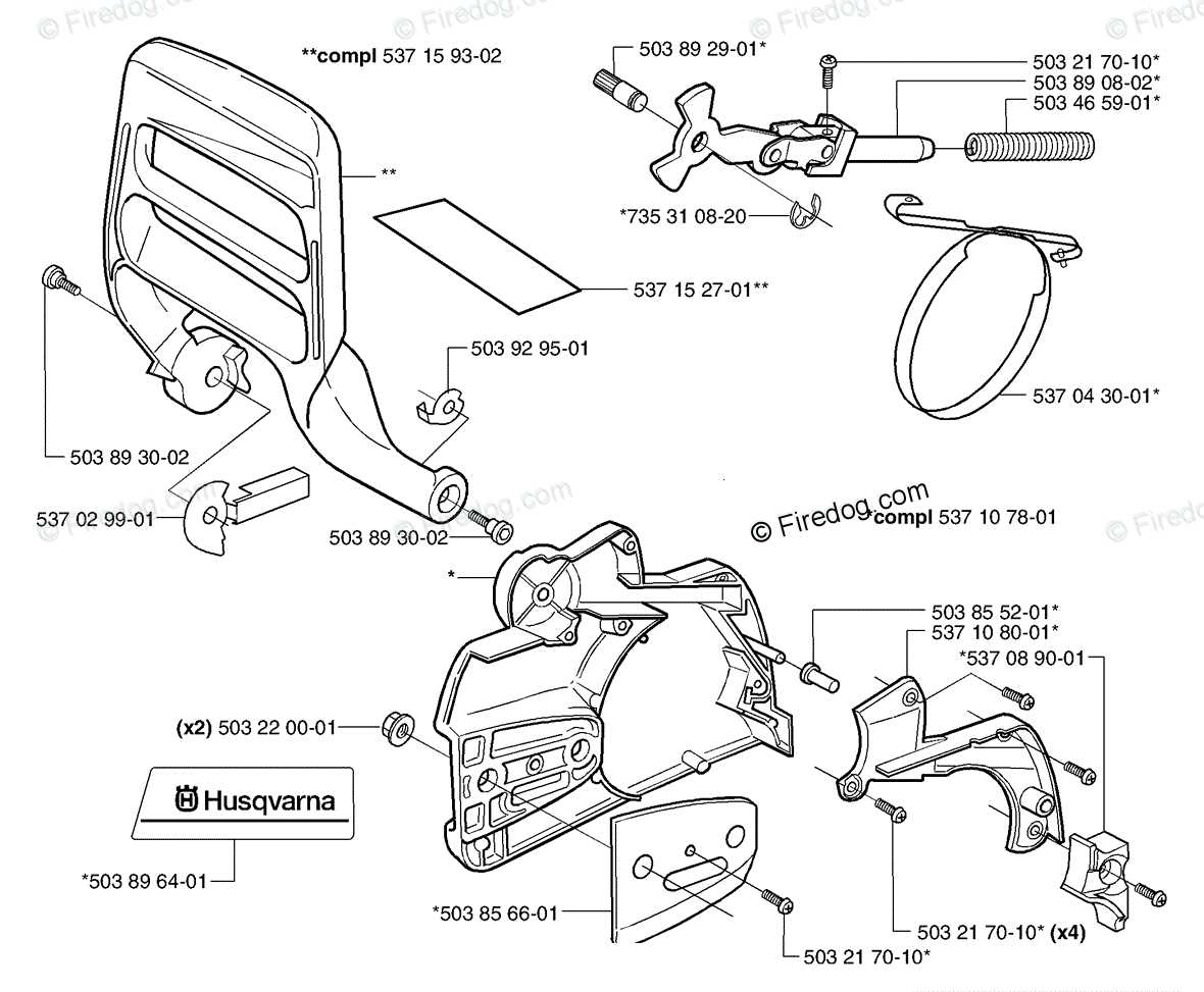 chainsaw chain parts diagram