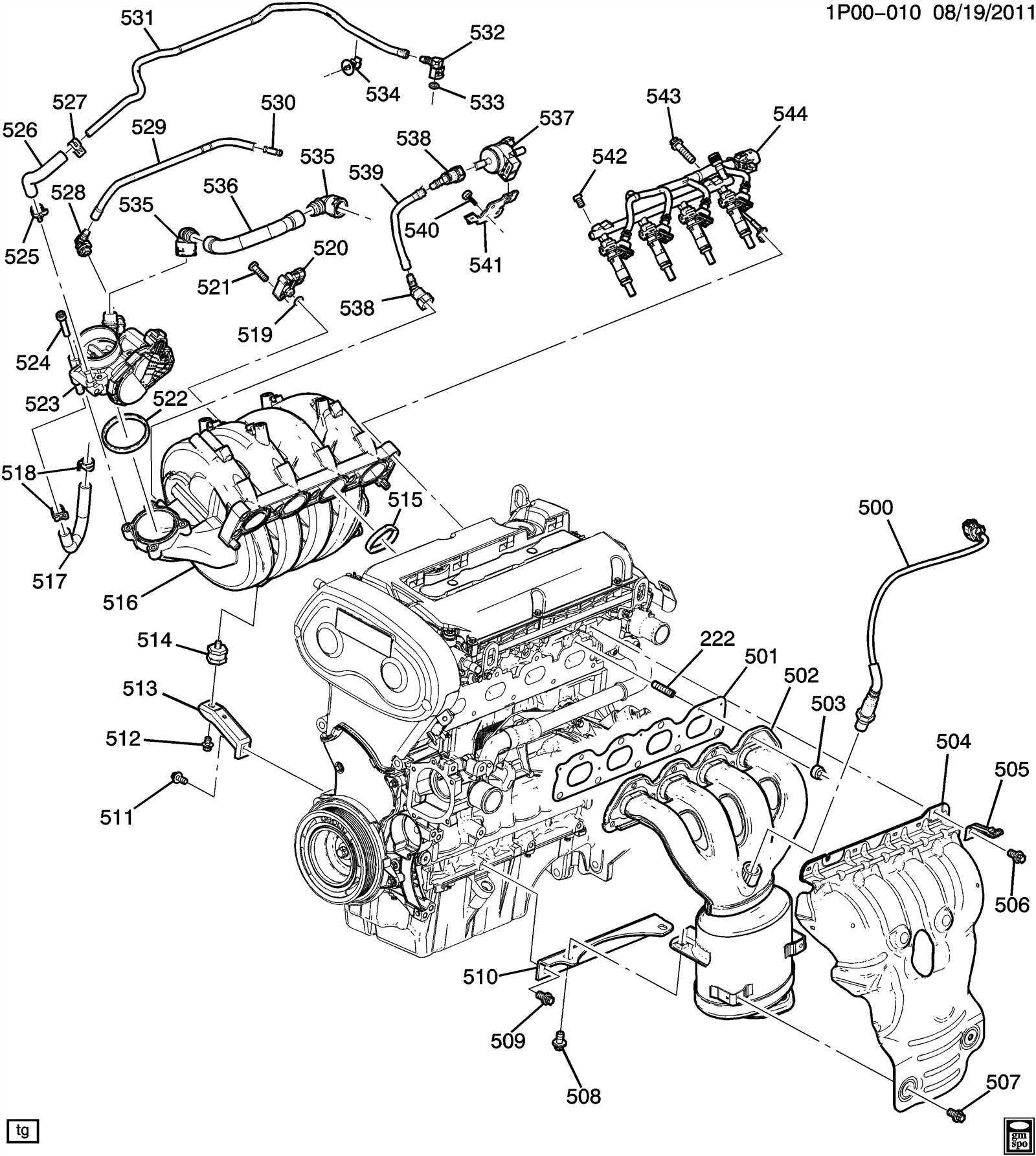 chevy cruze parts diagram