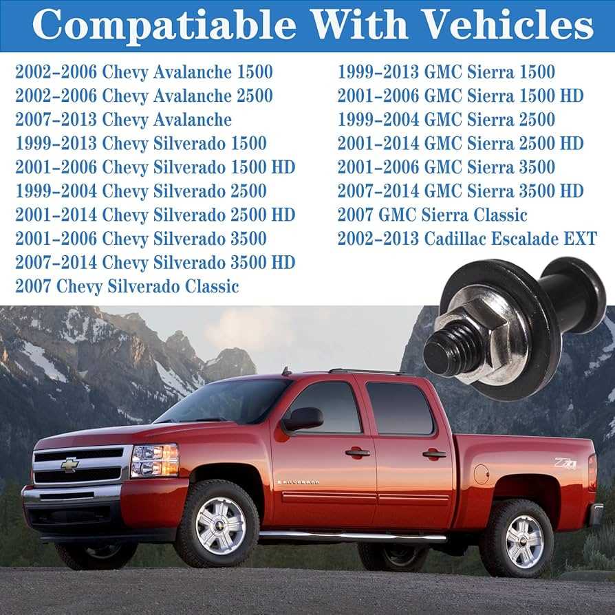 chevy silverado tailgate parts diagram