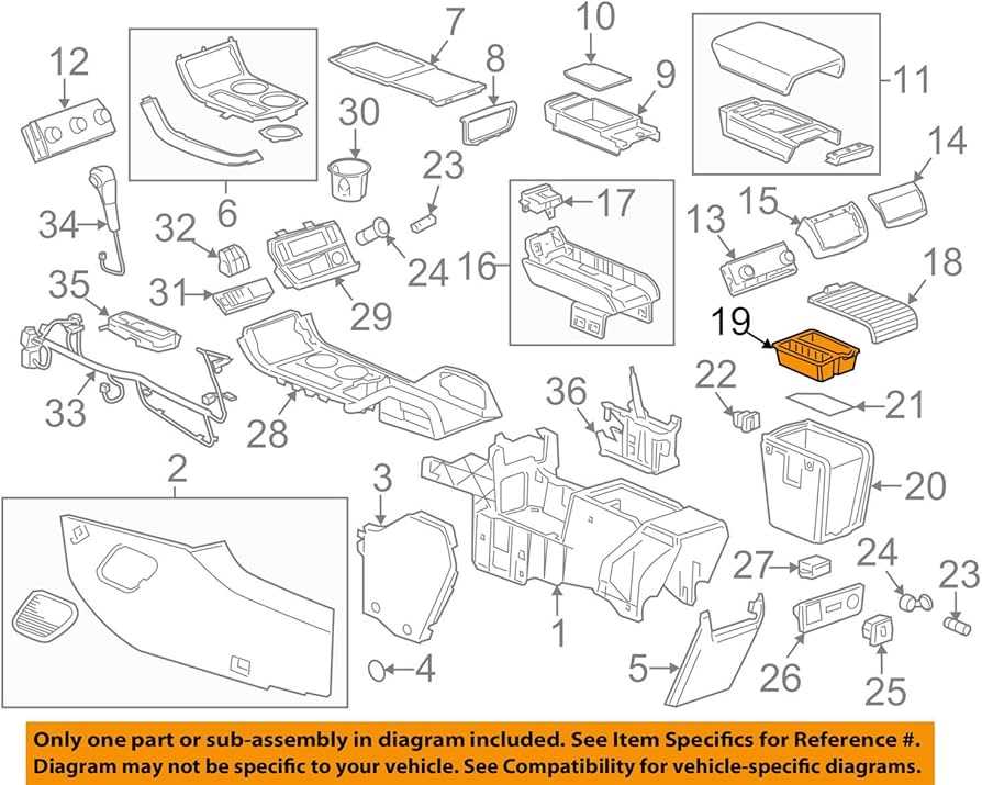 chevy traverse parts diagram