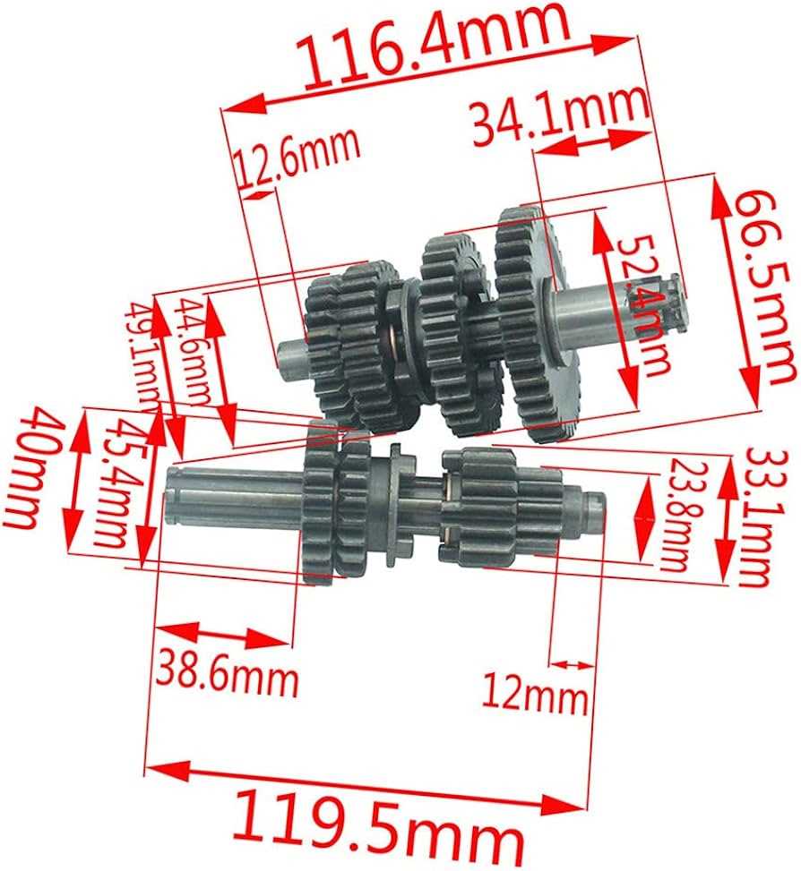 chinese 110cc engine parts diagram