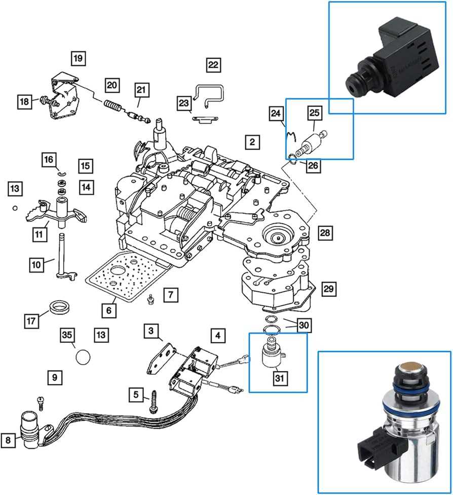 46re transmission parts diagram