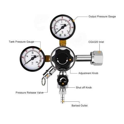 co2 regulator parts diagram