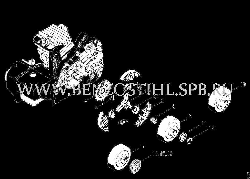 stihl 025 chainsaw parts diagram