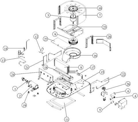 coleman rv ac parts diagram