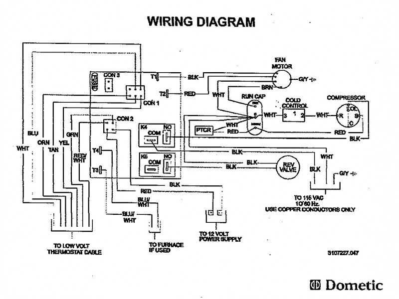 coleman rv air conditioner parts diagram