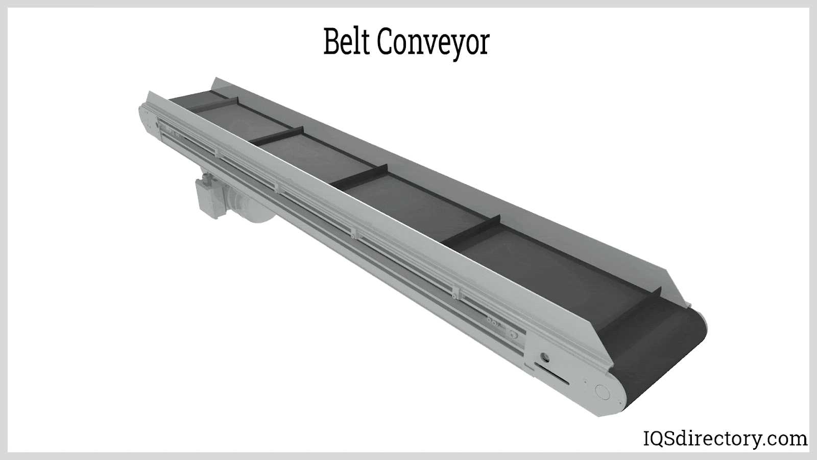 conveyor belt parts diagram