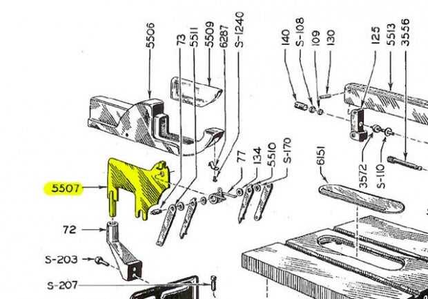 craftsman 113 table saw parts diagram