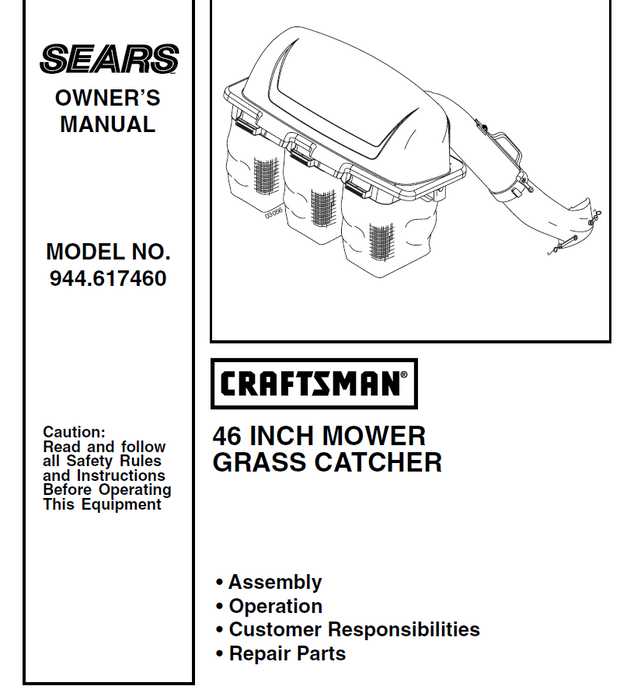 craftsman 46 mower deck parts diagram